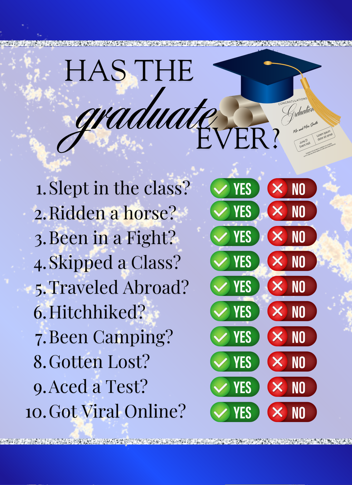 Lux Miami Graduation - Activity Book