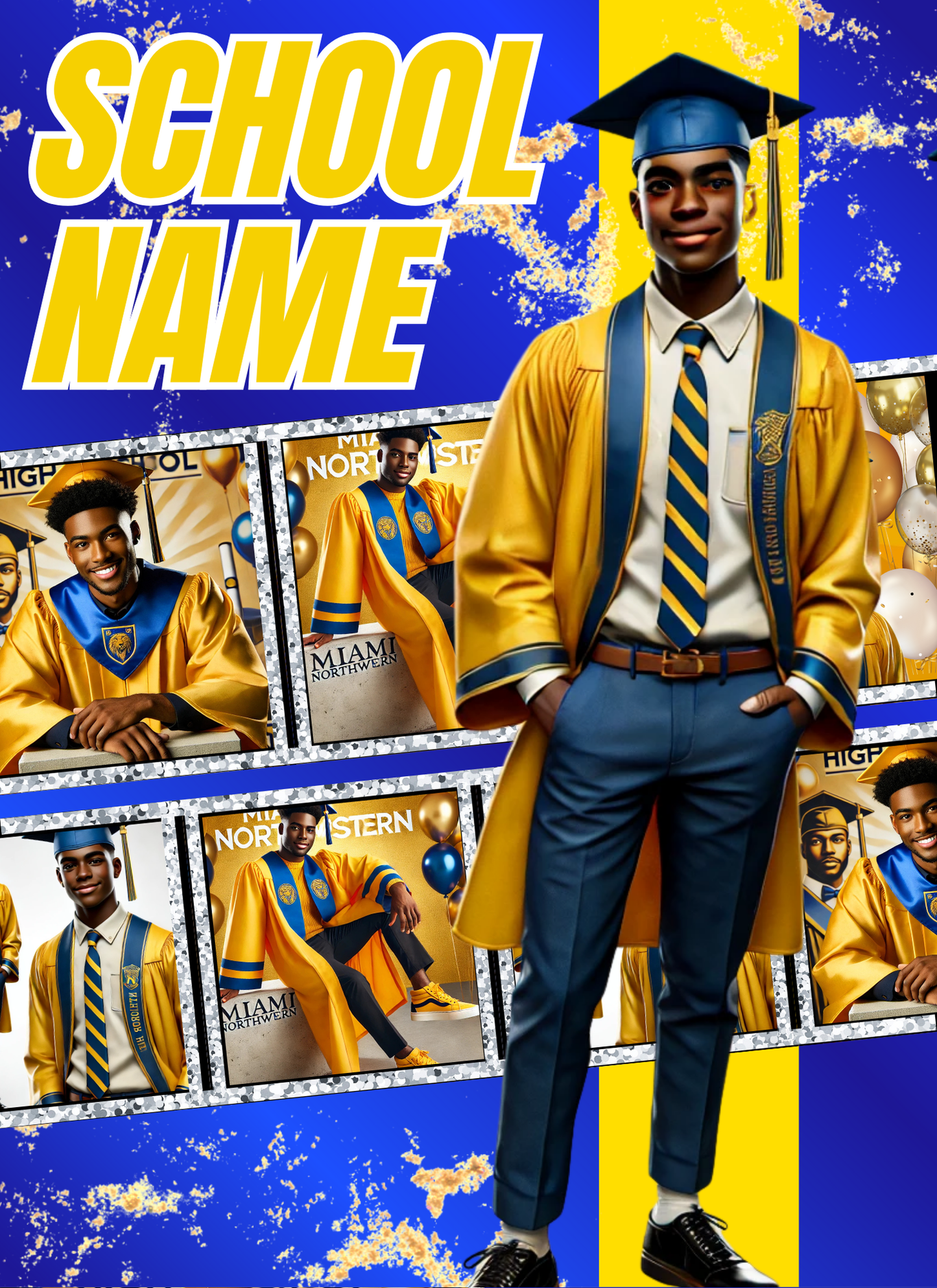 Lux Miami Graduation - Activity Book