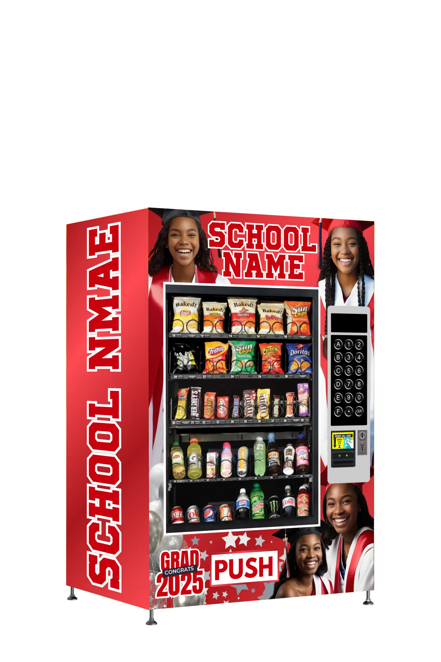 Lux Red Grad - Vending Machine