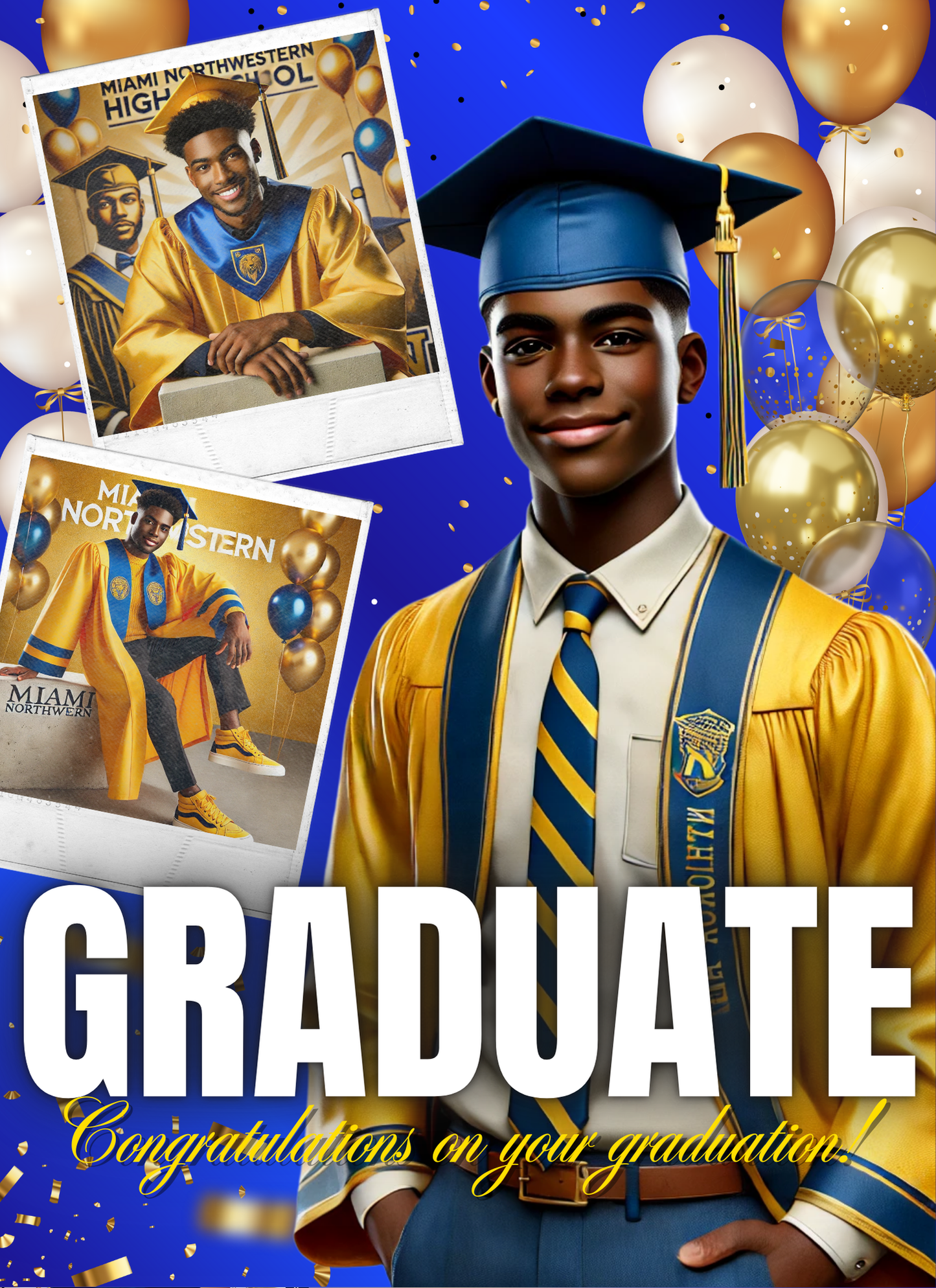 Lux Miami Graduation - Activity Book