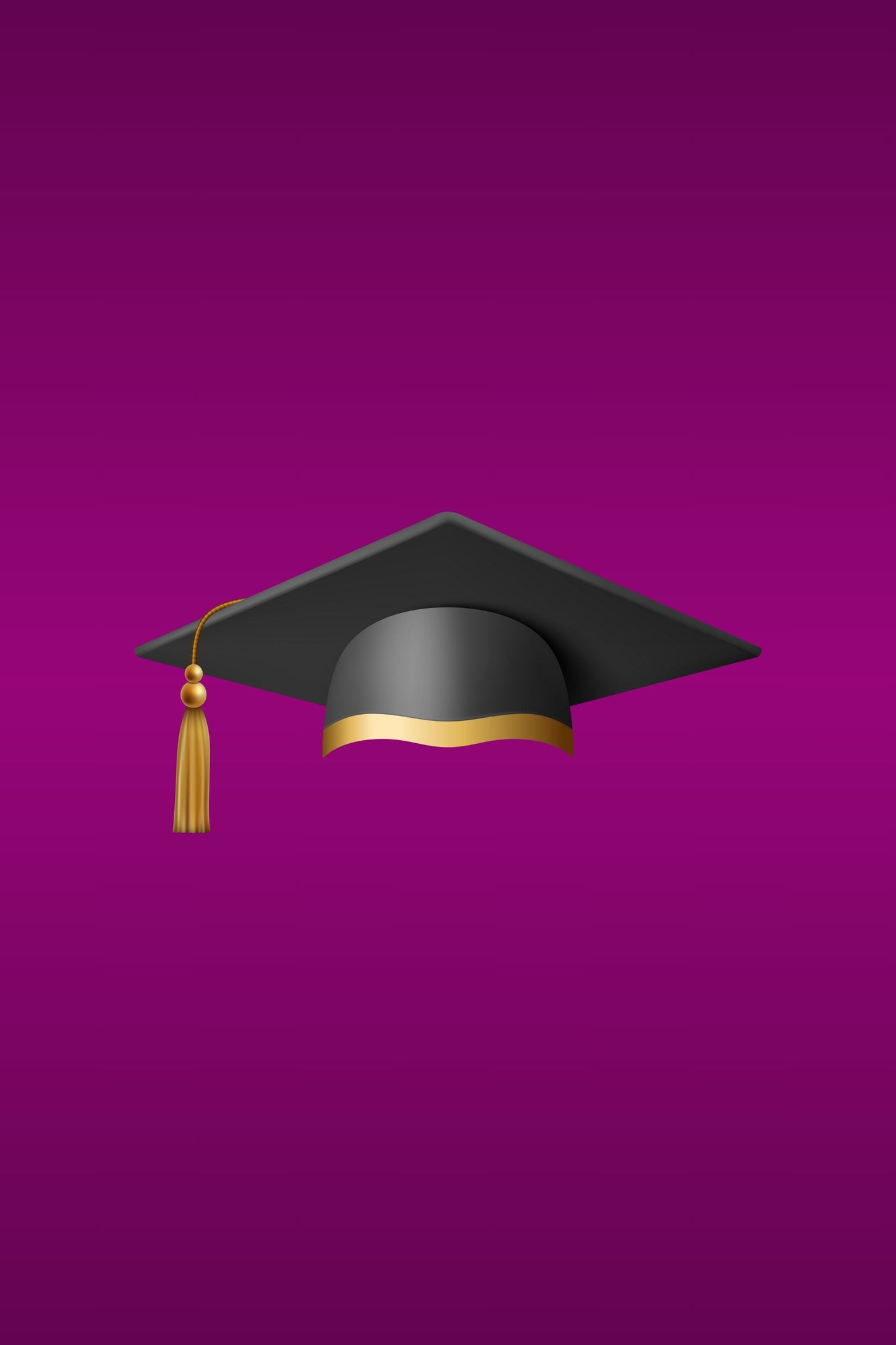 LUX PURPLE GRAD - Graduation Jumbo Card Template - 24 x 36