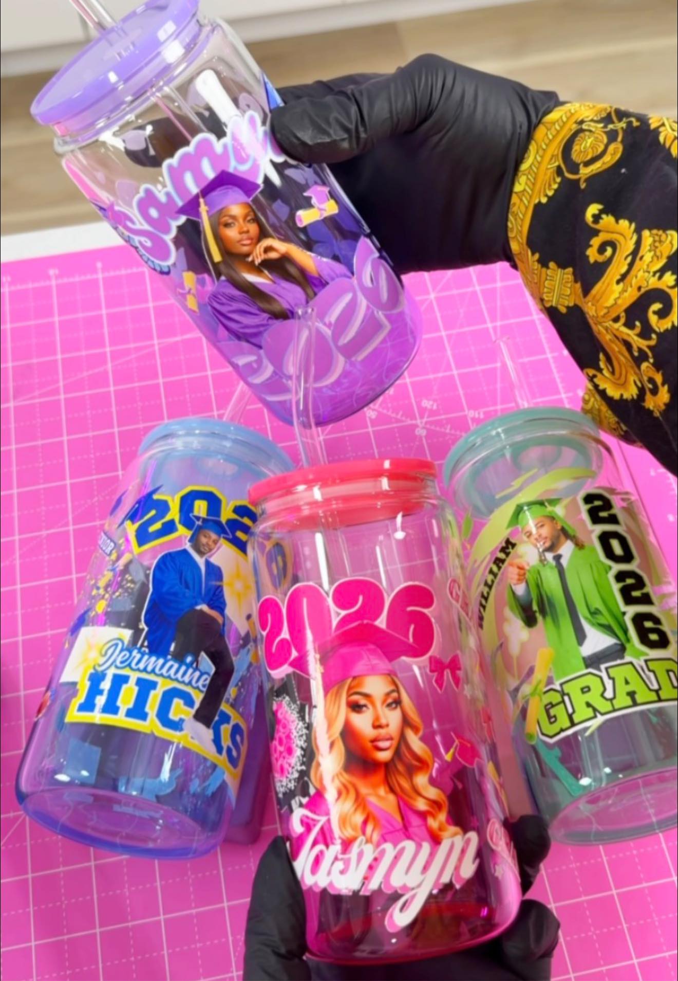 GRAD UV DTF WRAPS EDITABLE TEMPLATES