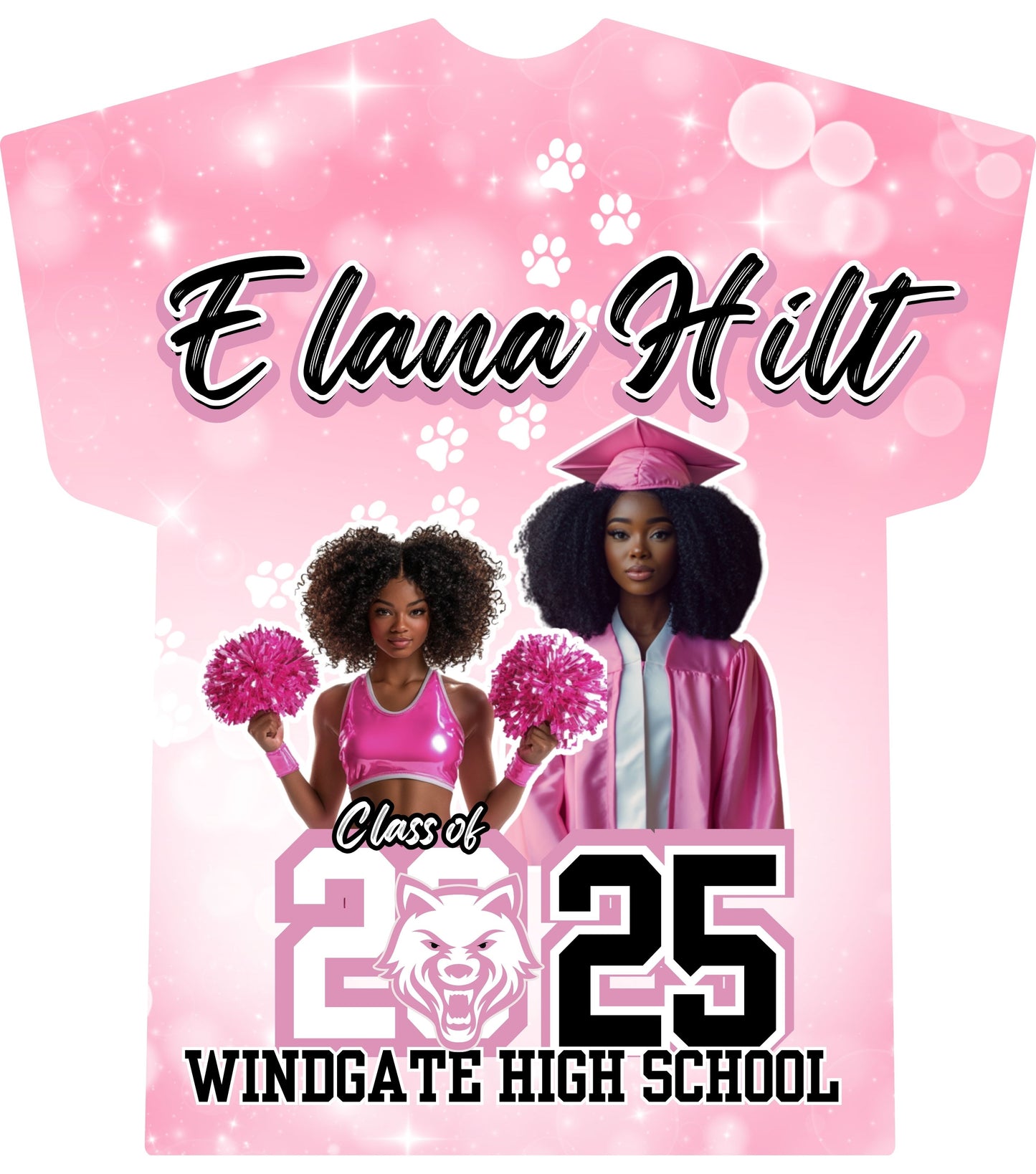 All Over shirt - Pink