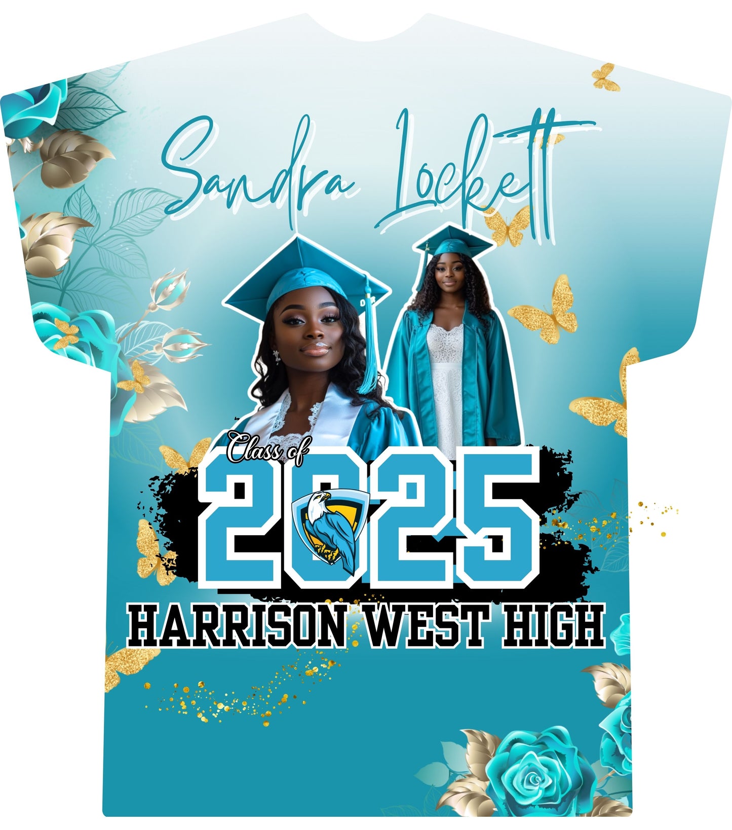 All Over shirt - Teal