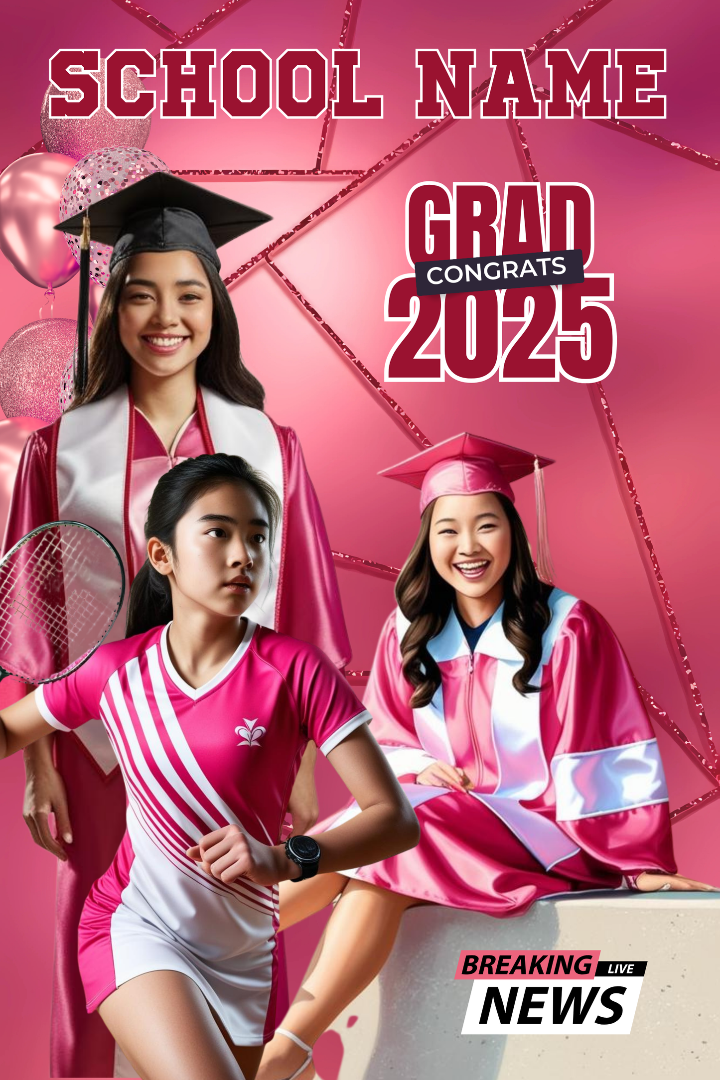 Lux Pink Grad - Vending Machine