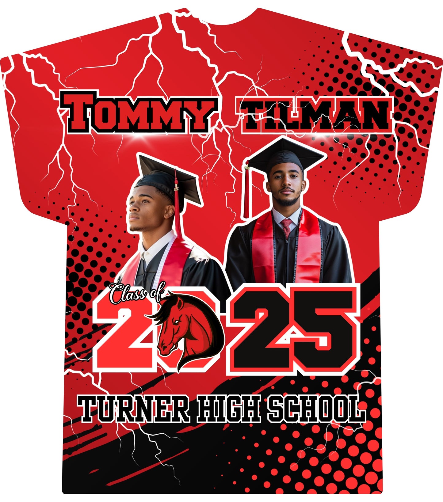 All Over shirt - Red