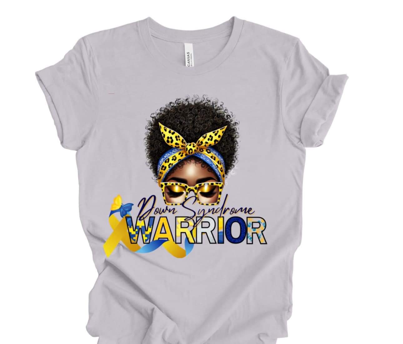 Down Syndrome Awareness Warrior Editable Template