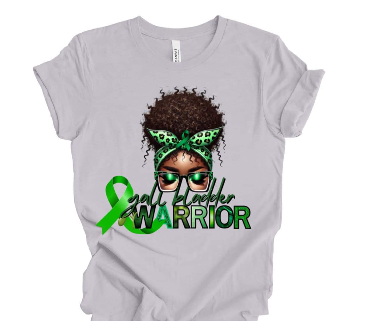 Gall Bladder Awareness Warrior Editable Template