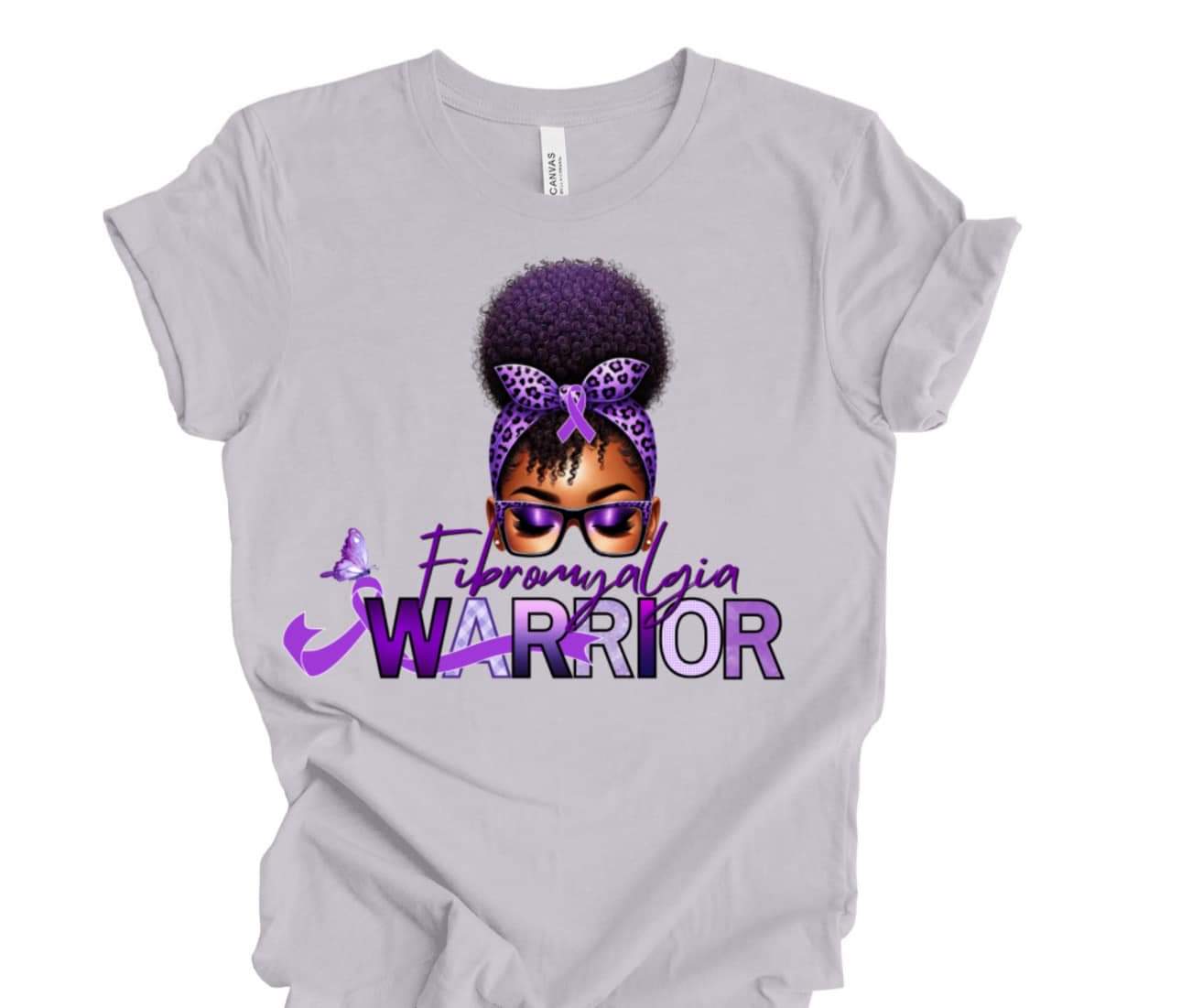 Fibromyalgia Awareness Warrior Editable Template