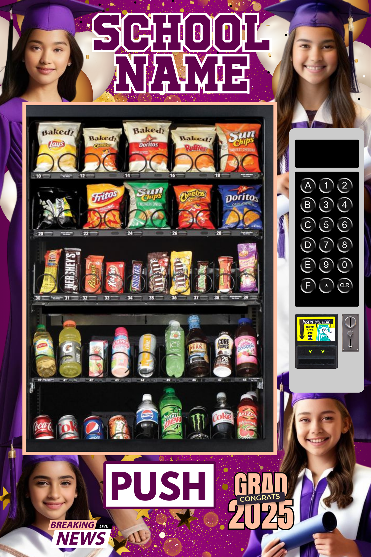 Lux Purple Grad - Vending Machine
