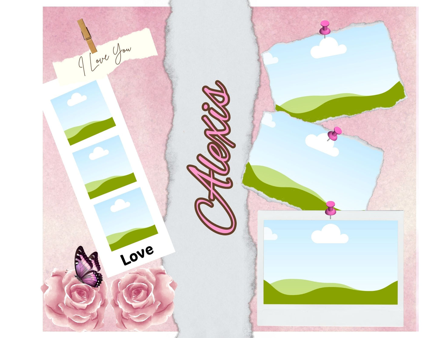Love Tumbler Template