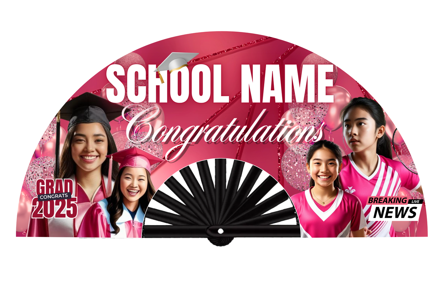 Lux Pink Grad - Clack Fan