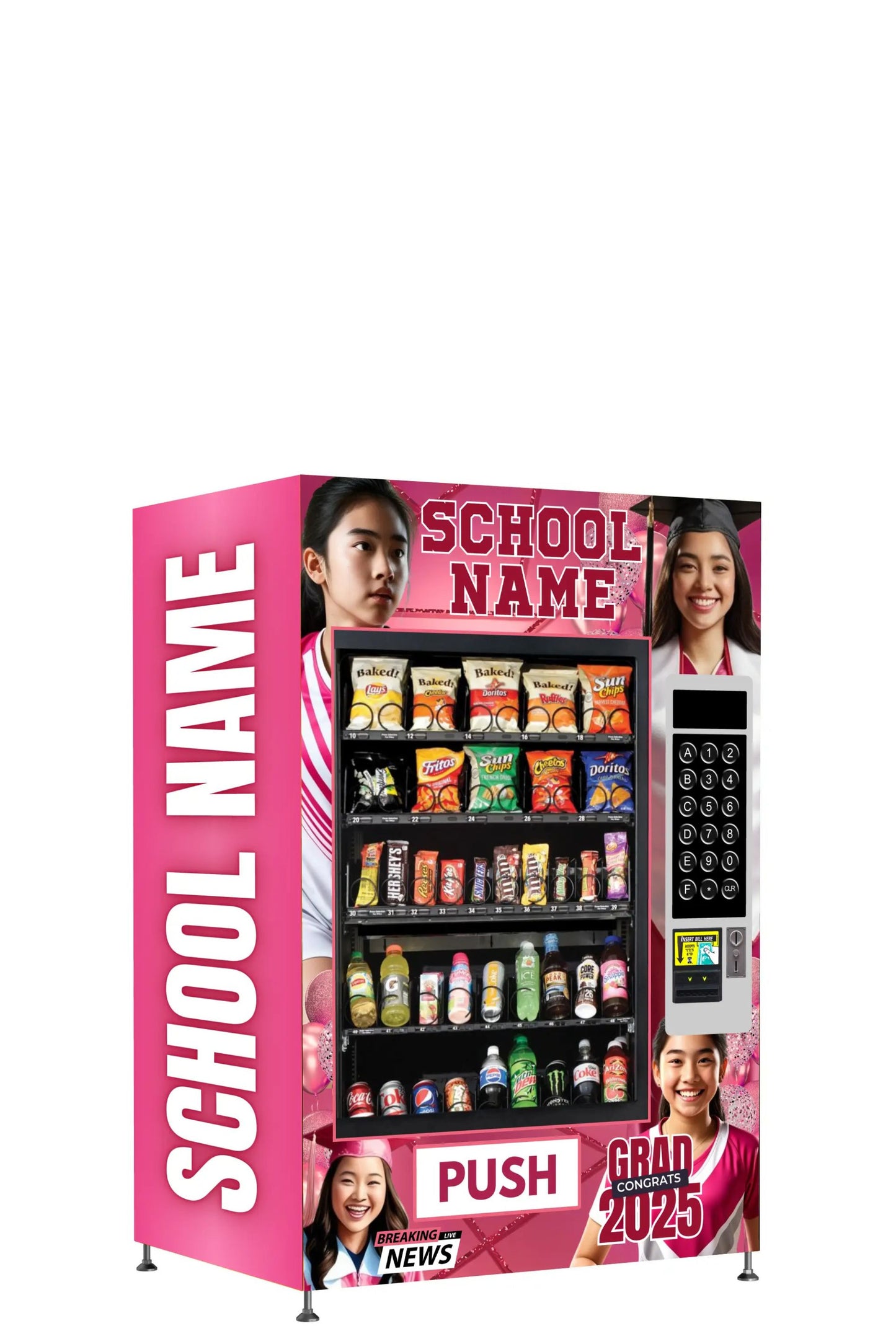 Lux Pink Grad - Vending Machine