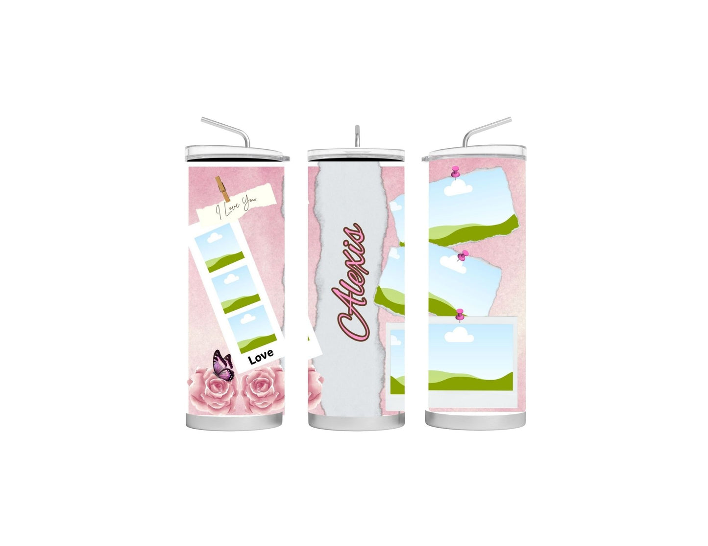 Love Tumbler Template