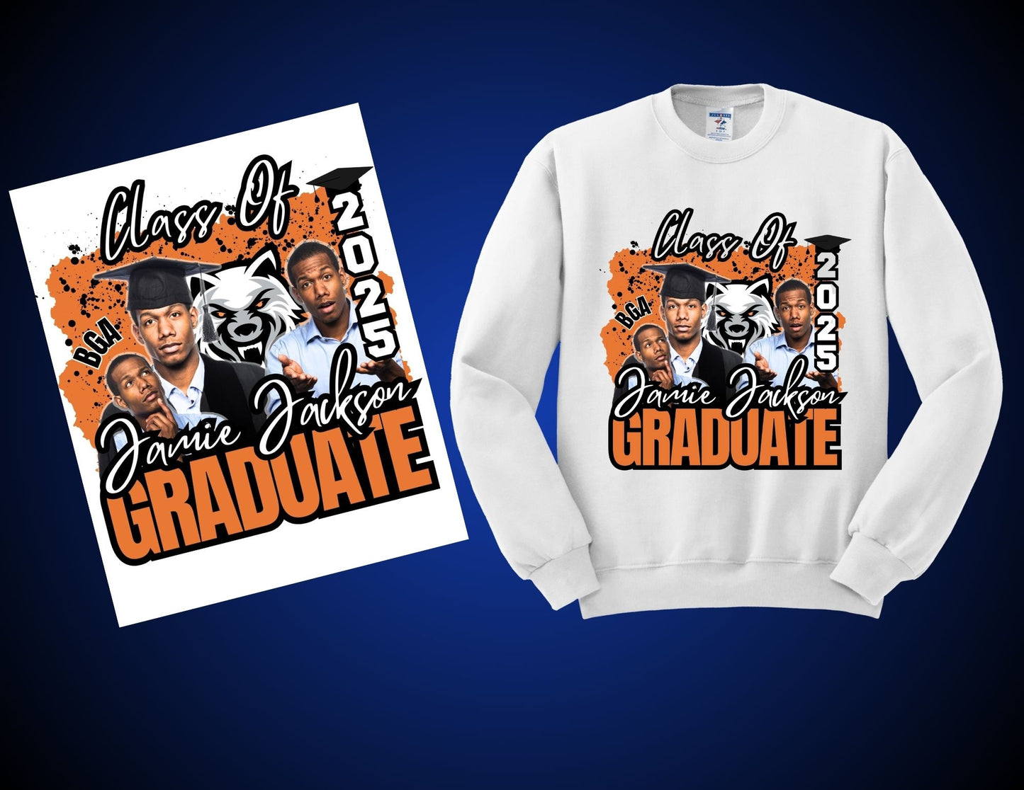 SENIOR TEMPLATES (ORANGE)