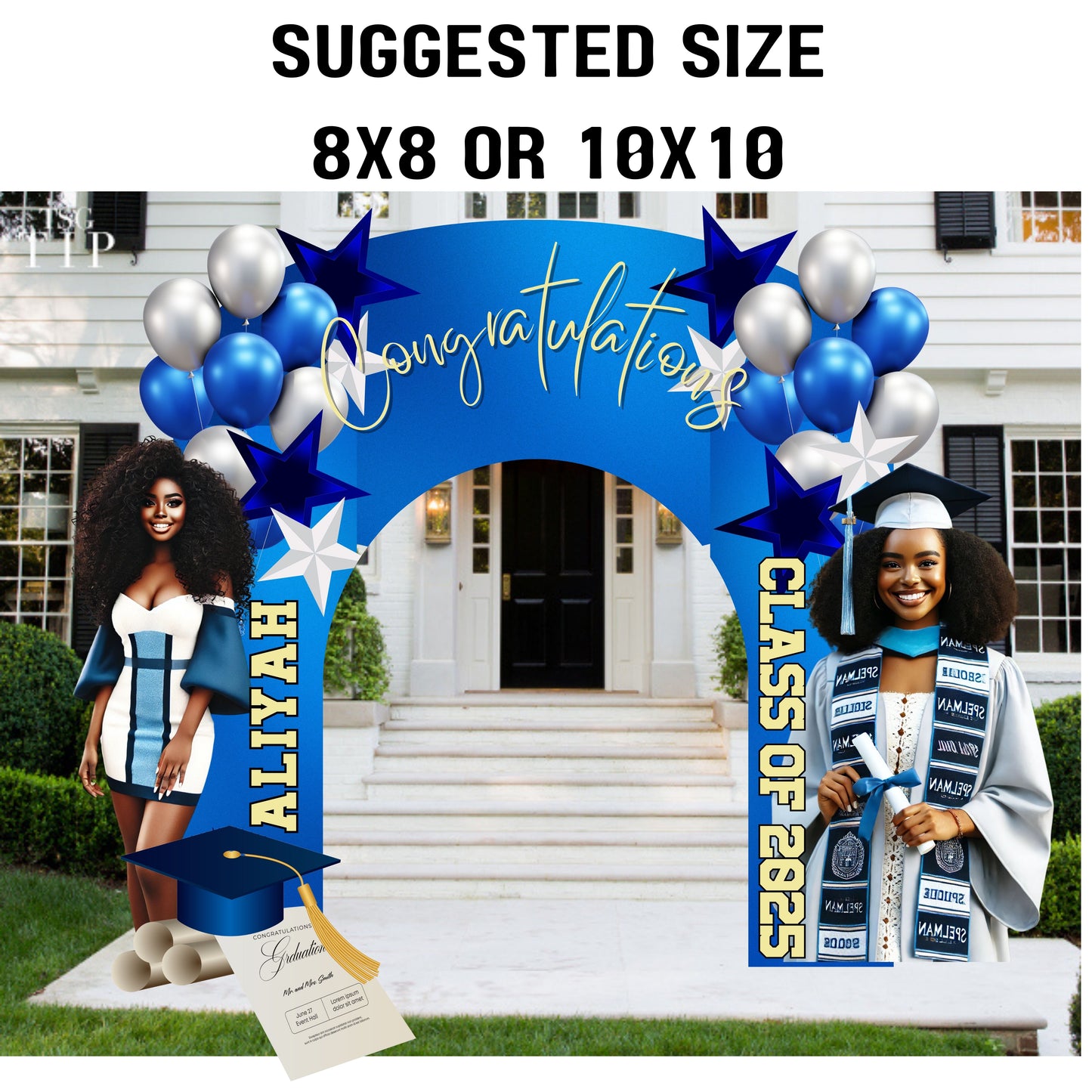 Spelman - Grad Party Bundle Templates
