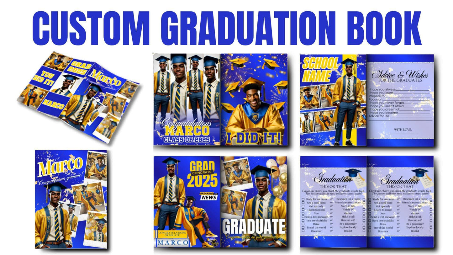 Lux Miami Graduation - Activity Book