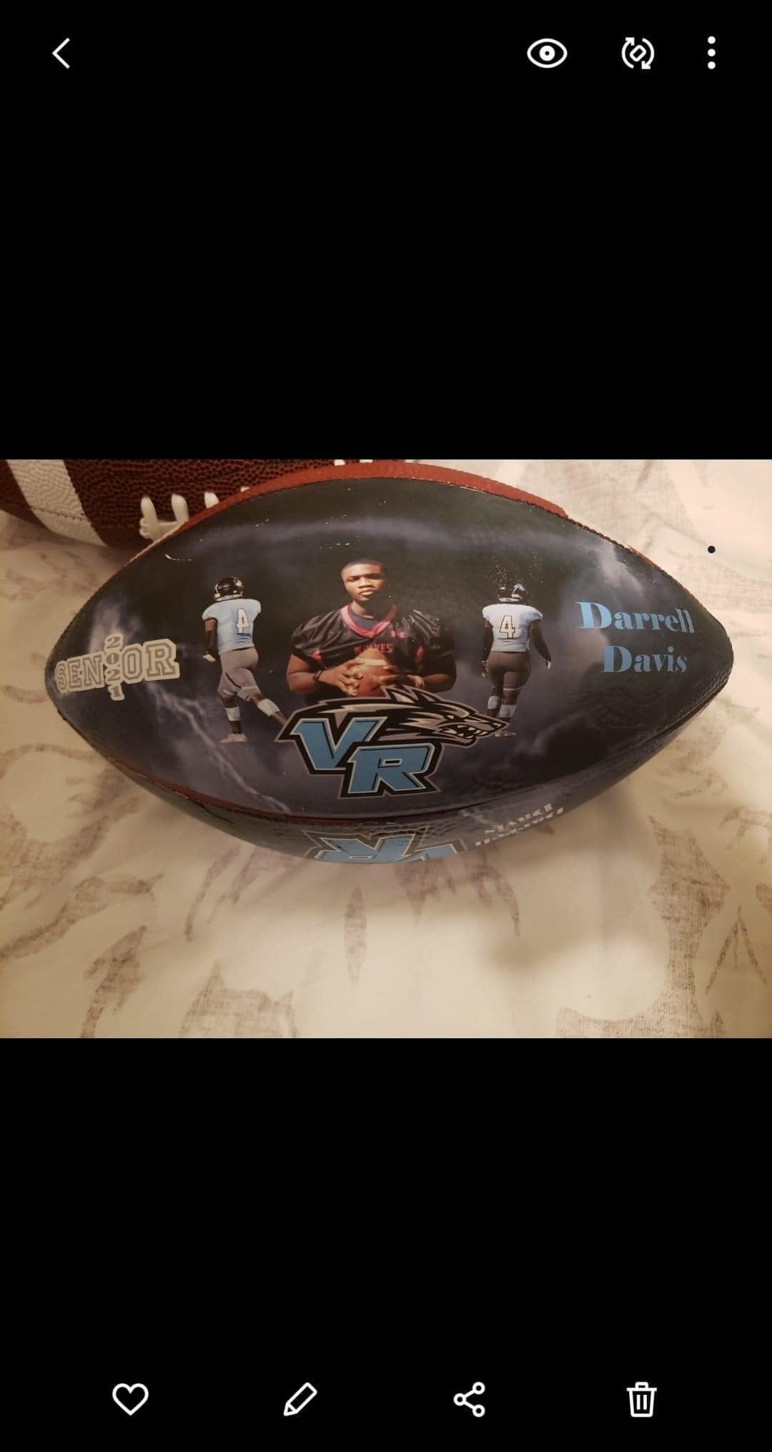 CUSTOM FOOTBALL