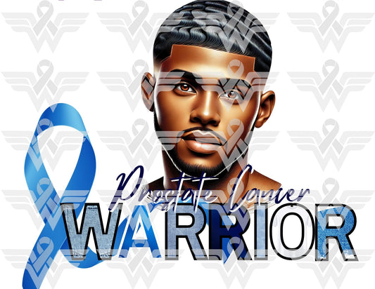 Prostate Cancer Awareness Warrior Editable Template