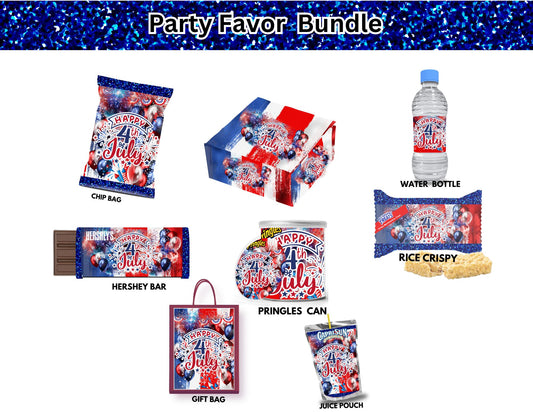 4th of July Party Favor Bundle