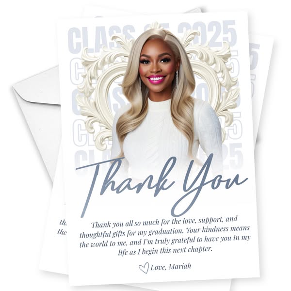 Graduation Thank You Card