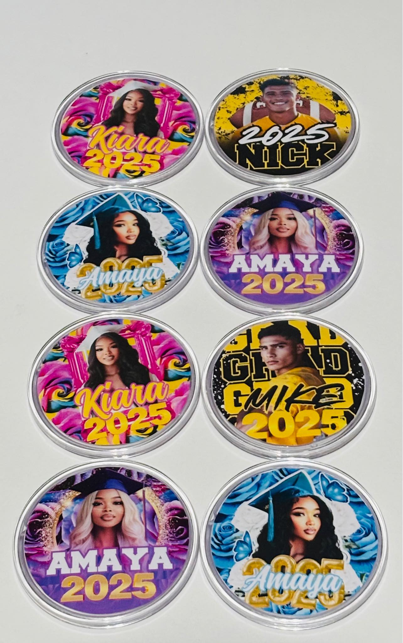 Grad Button