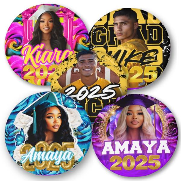 Grad Button