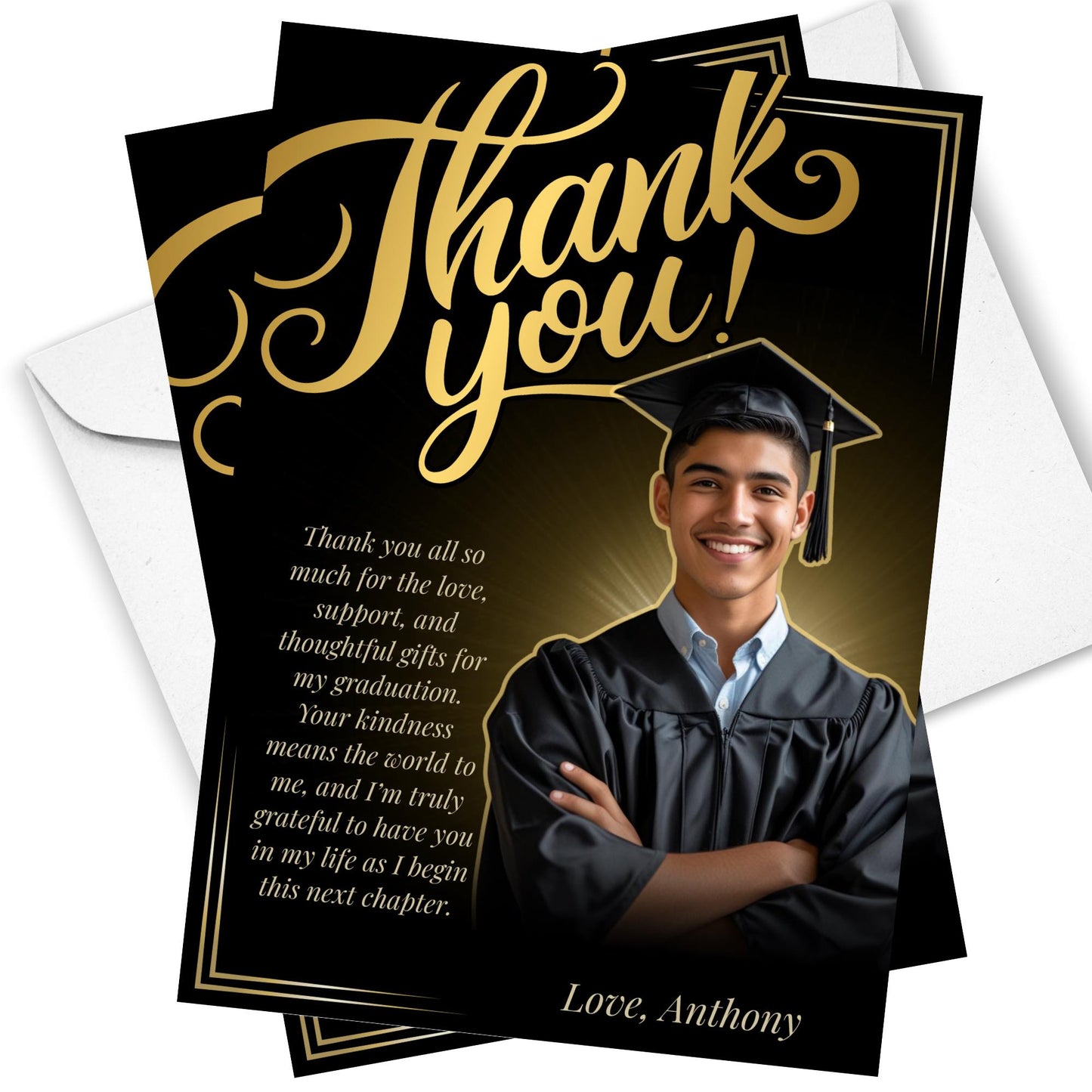 Graduation Thank You Card