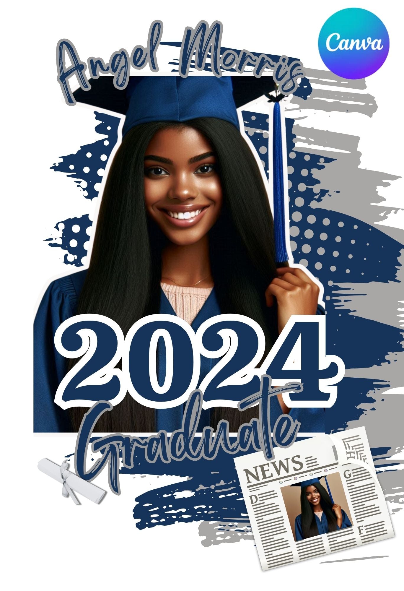 GRADUATION DESIGNS TEMPLATES BUNDLE (8) – Crafts4Grads Digital Experience