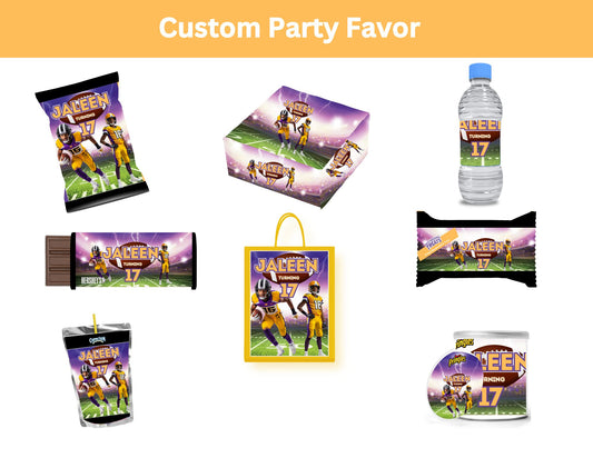 Football Party Favor Bundle