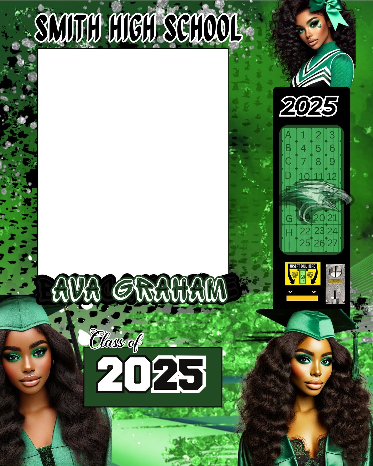 Green Grad 16x20 Vending Machine