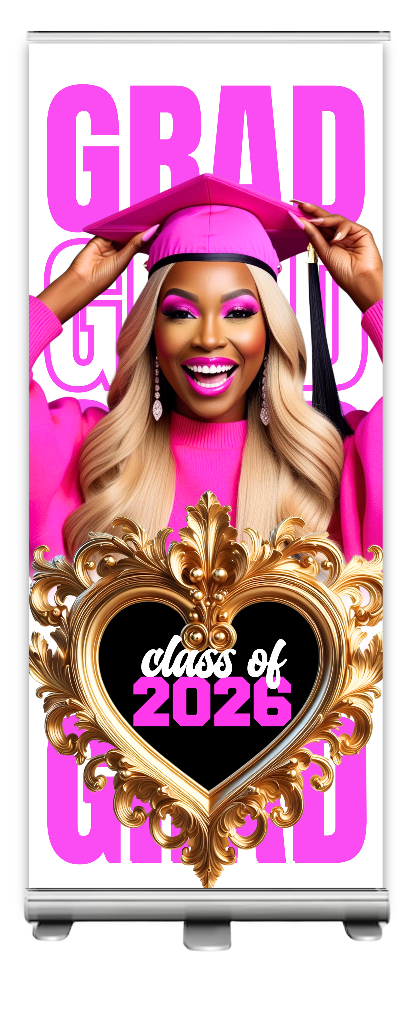 GRADUATION BANNERS 33 X 18 in.