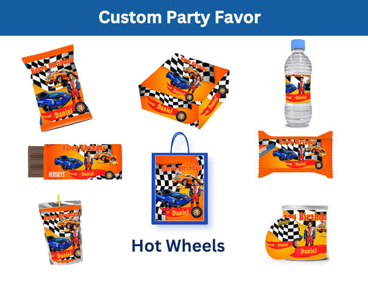 Hot Wheels Party Favor Bundle