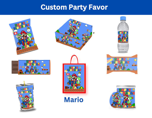 Super Mario Party Favor Bundle