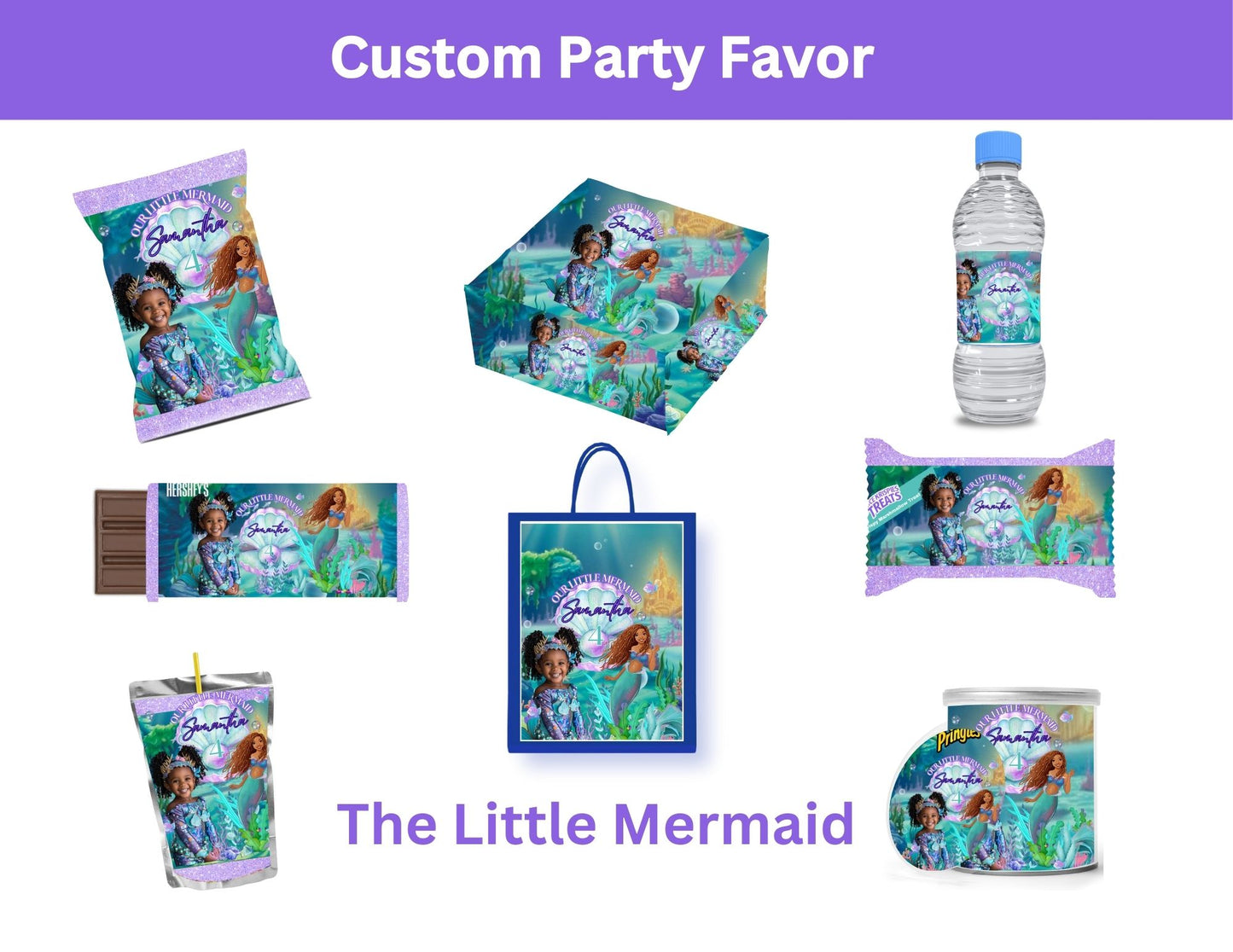 Little Mermaid 2 Party Favor Bundle