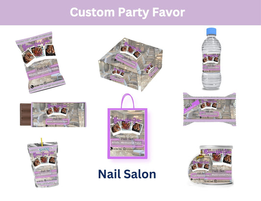 Nail Salon Party Favor Bundle