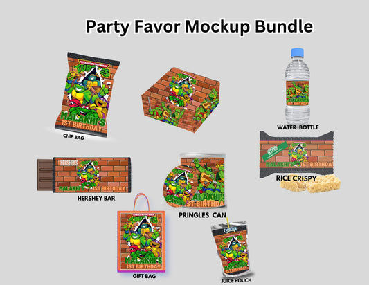 Ninja Turtle Party Favor Bundle
