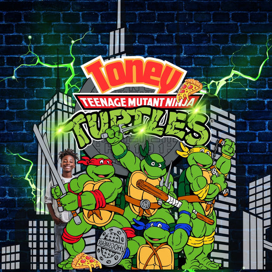 NINJA TURTLES 2 DESIGN TEMPLATE