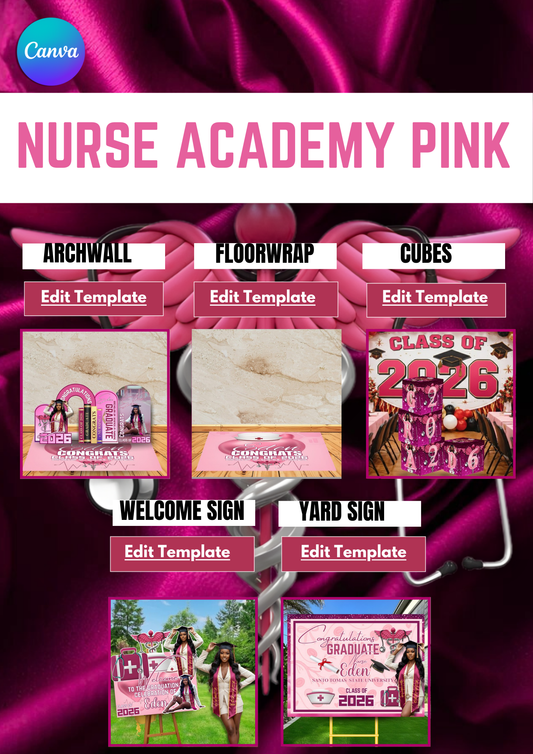 Nurse Academy Pink Bundle