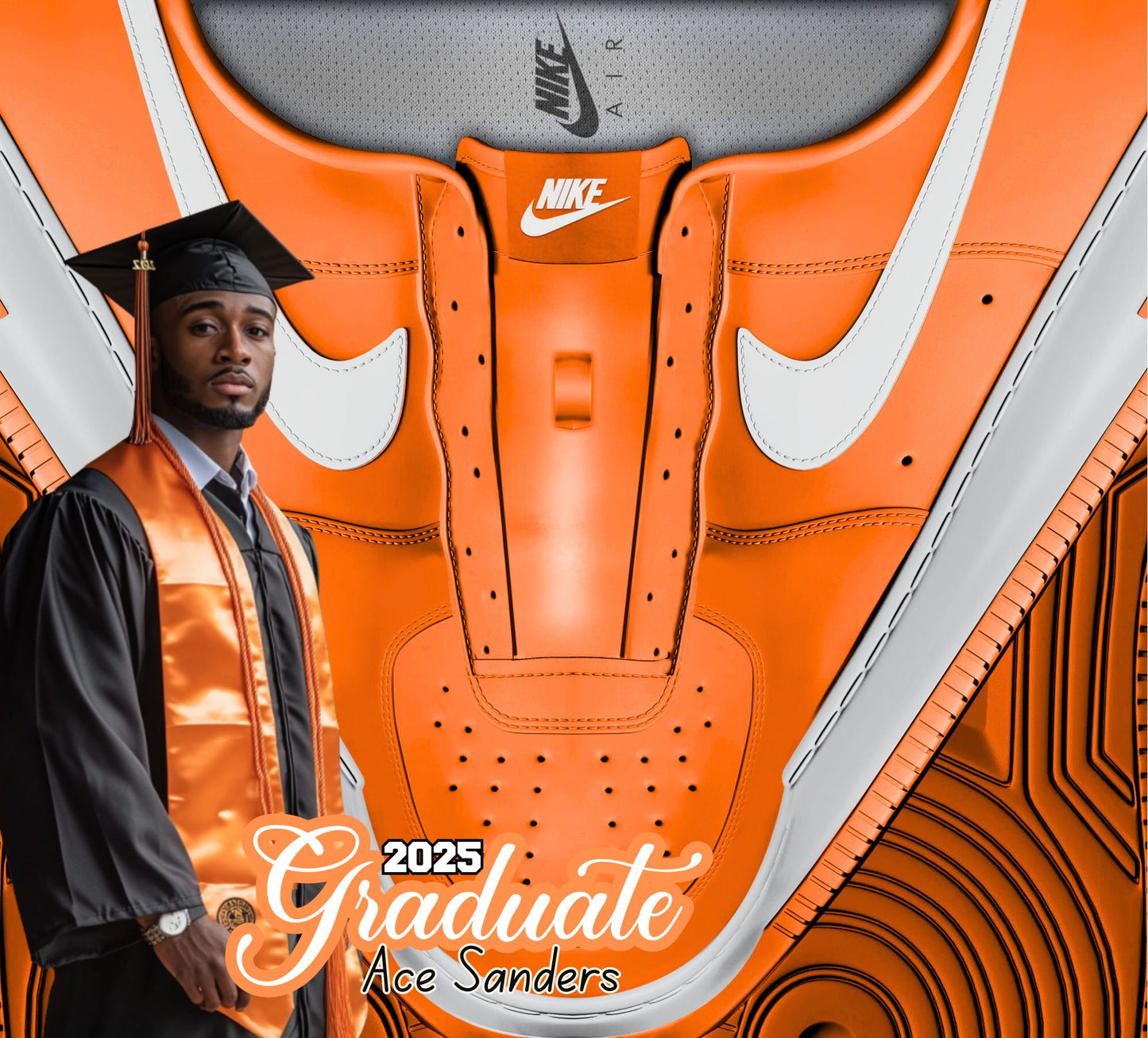 ORANGE GRADUATION BUNDLE KIT (6)