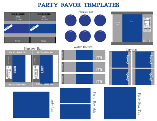 Party Favor Template