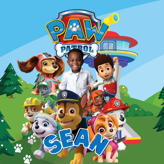 Paw Patrol 2 Party Design Template