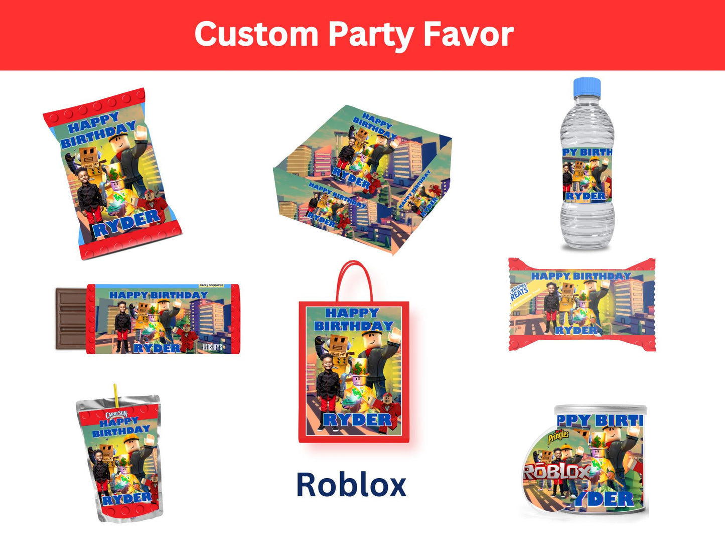 ROBLOX 2 PARTY FAVOR BUNDLE