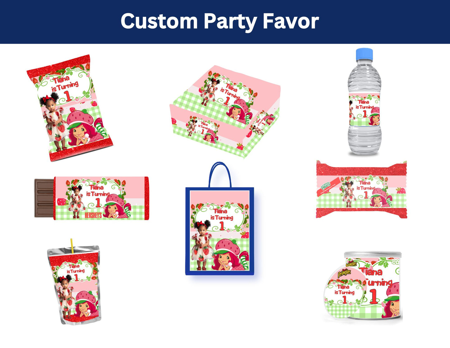 Strawberry Shortcake Party Favor Bundle