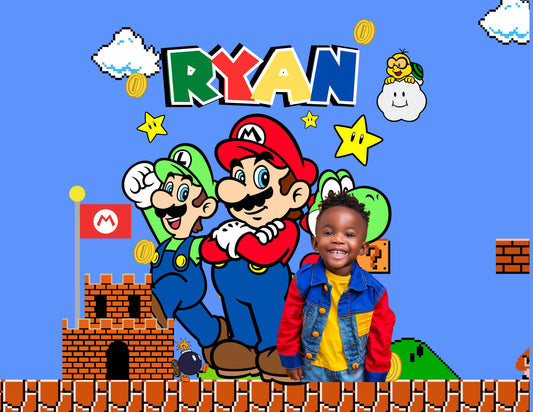Super Mario Design Template