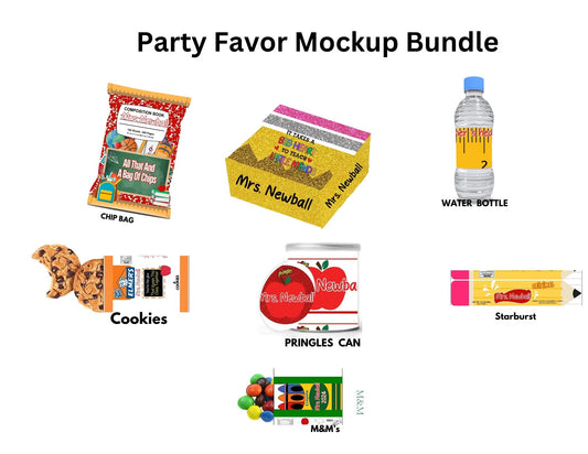 Teacher Party Favor Bundle 2