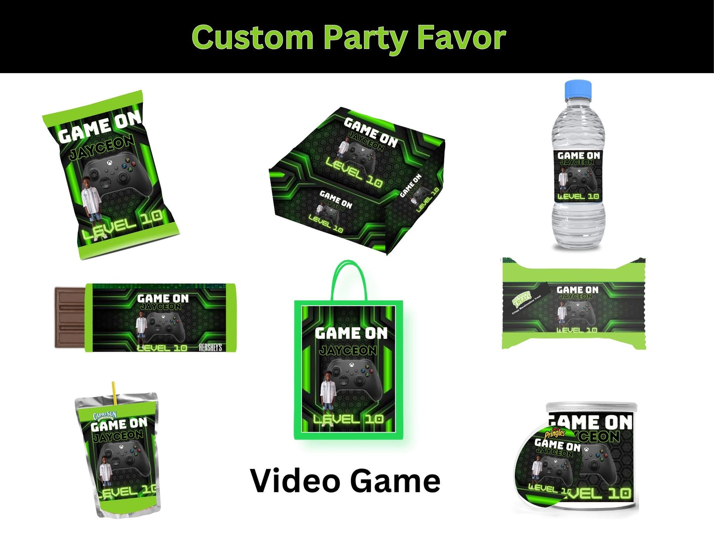 Video Game Party Favor Bundle
