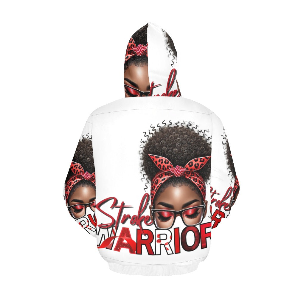 CUSTOM Awareness All Over Print Hoodie for Women (USA Size)